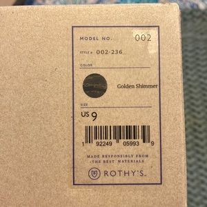 Size 9 Rothy’s points